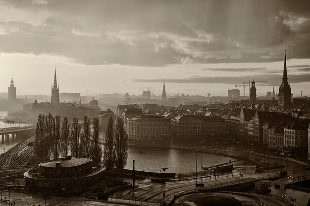 Stockholm sunset