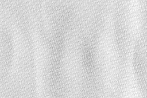 Foto stof achtergrond met een witte stof doek polyester textuur.