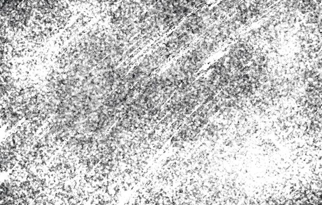 Stof en bekraste getextureerde achtergrondenGrunge witte en zwarte muurachtergrondDonker rommelig stof