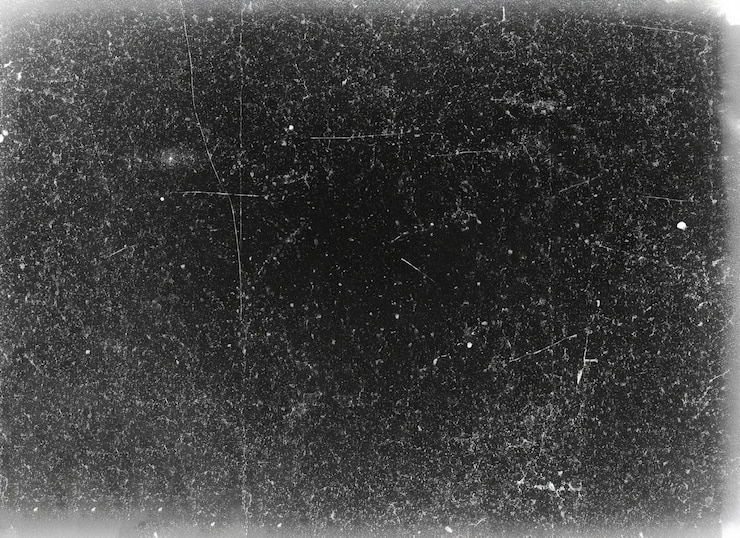 Foto stof en krassen ontwerp verouderd foto editor laag zwarte grunge abstracte achtergrond