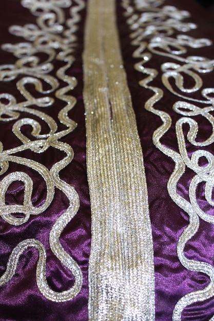 Stoffenpatroon op het Marokkaanse pak