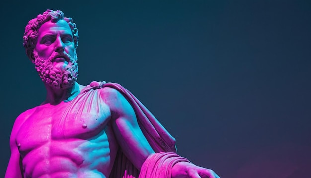 Stoic Greek Philosopher Statue