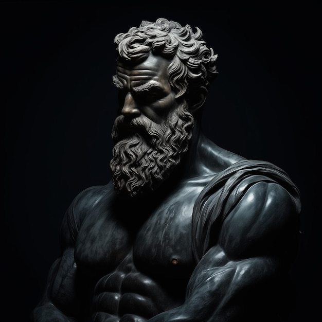 Stoic Man Statue