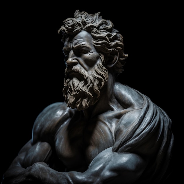 Stoic Man Statue