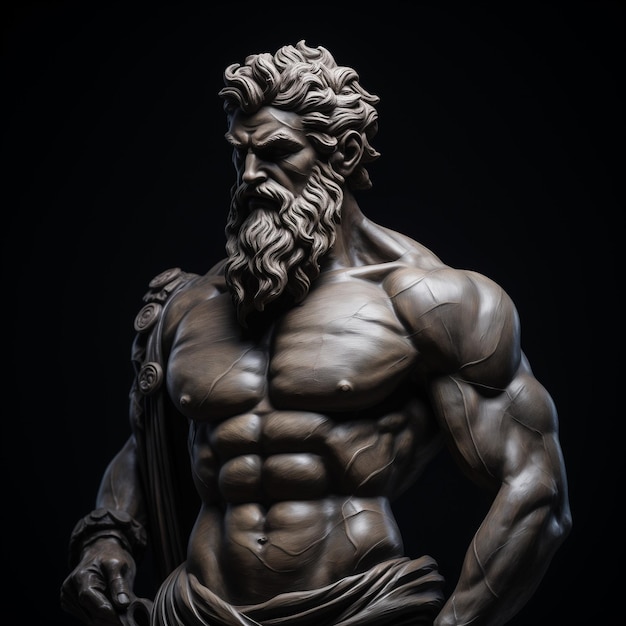 Stoic Man Statue