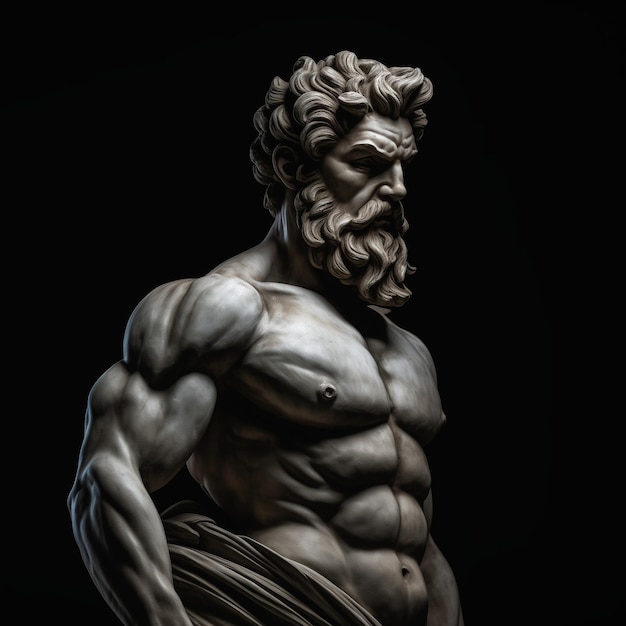 Stoic Man Statue