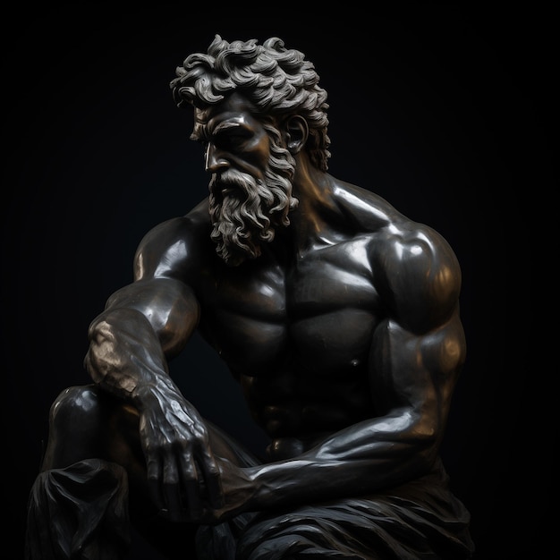 Stoic Man Statue