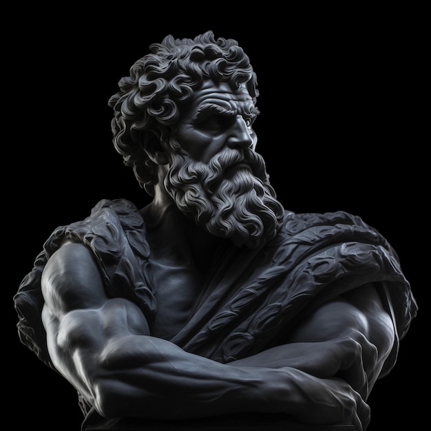 Stoic Man Statue