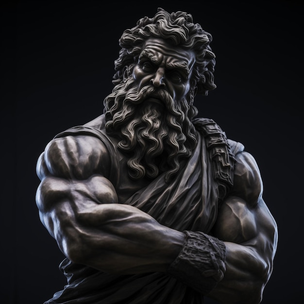 Stoic Man Statue