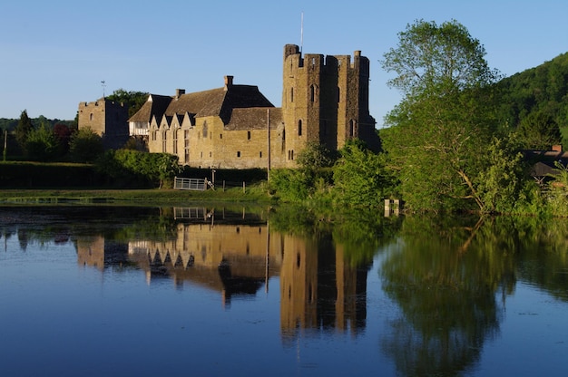 Stokesay Castle, in de buurt van Craven Arms, Shropshire