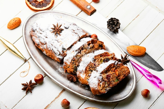 Stollen, a German Christmas cupcake