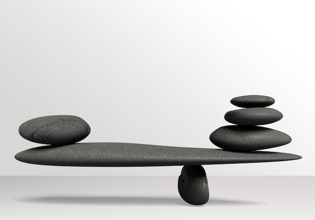 Foto stone balance-concept