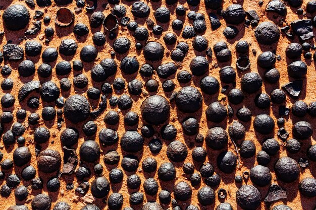 Stone balls in Utah