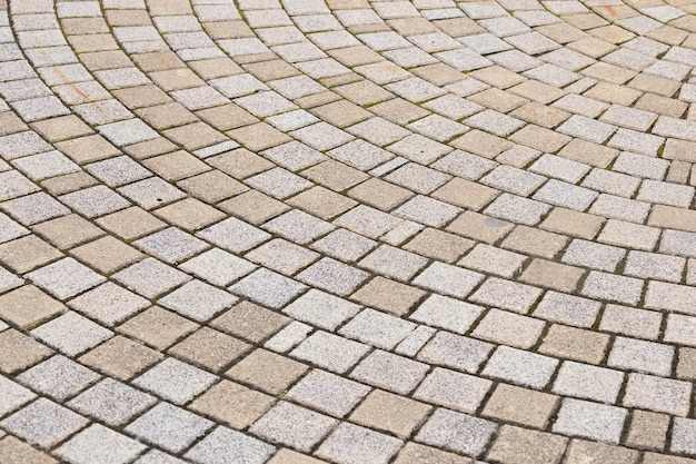 stone block paving