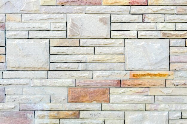 Stone brick wall for background