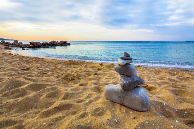 Stone cairn