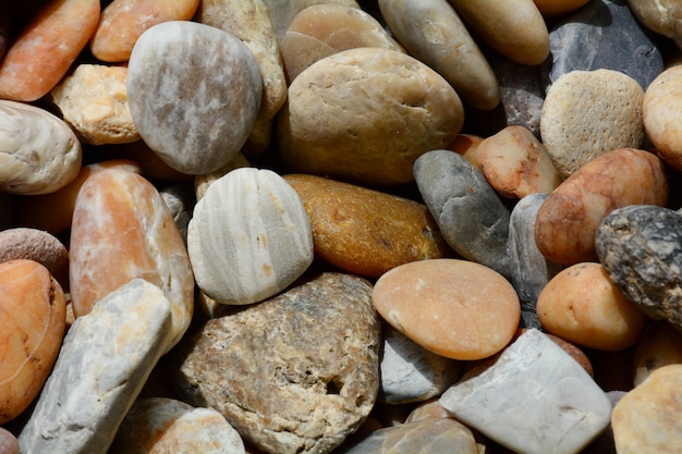 Stone floor texture in the nature