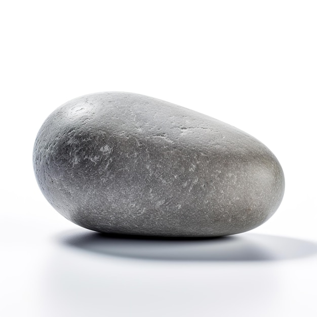 Stone isolated on white background