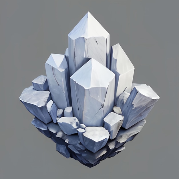 Stone model for game ideas or jewelry design