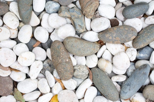 Stone pebbles texture background 