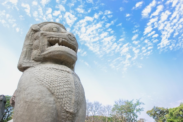피마이 역사 공원 피마이 나콘 라차시마의 석상