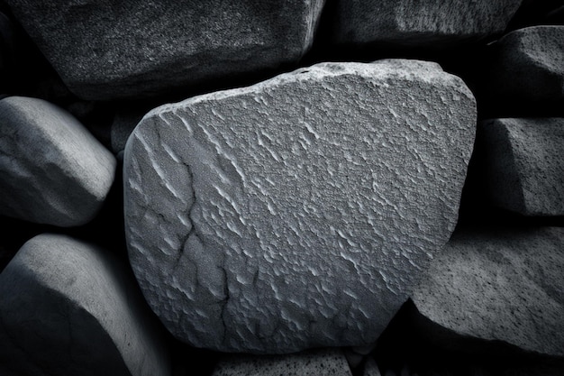 STONE TEXTURE IN GRAY