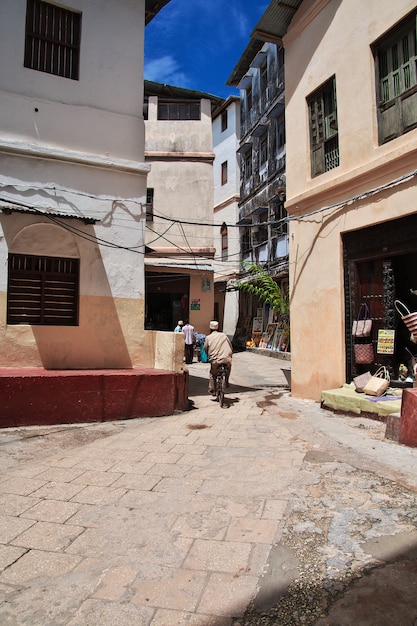 Photo stone town is capital on zanzibar, tanzania