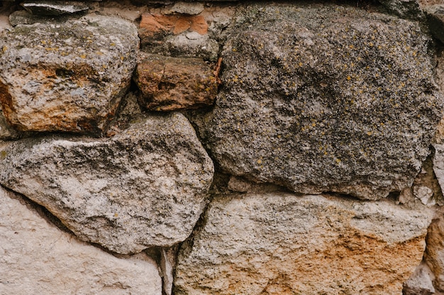 Foto sfondo muro di pietra