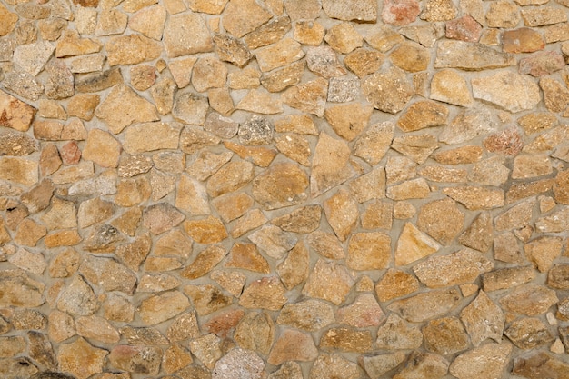 Stone wall closeup