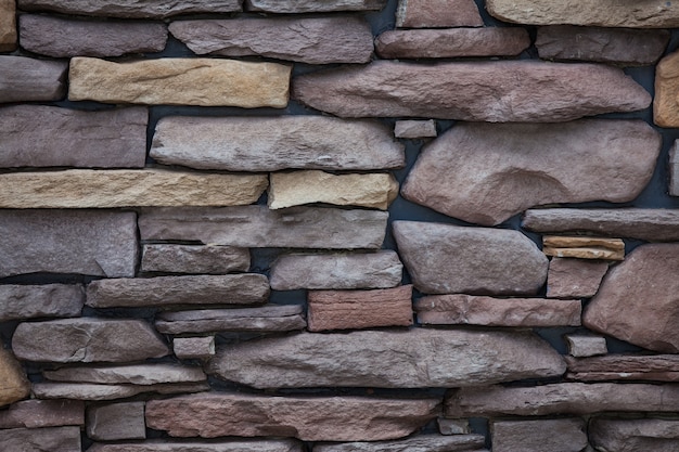 Stone walls background.