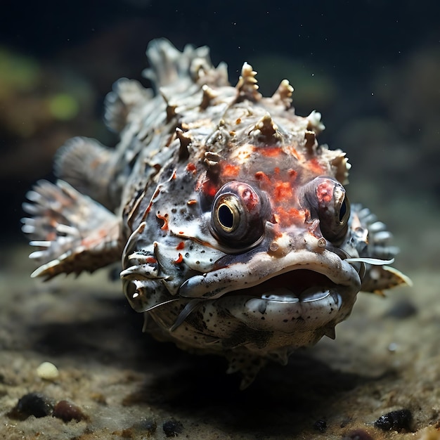 The stonefish is the most venomous fish in the world generated by AI