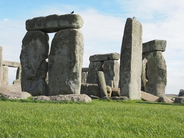 Stonehenge monument in Amesbury