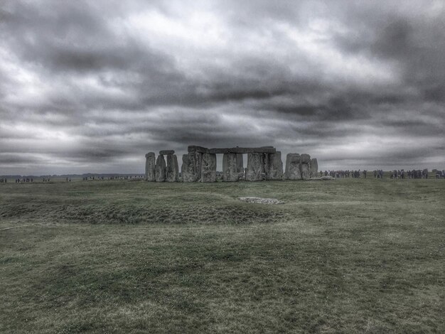 Photo stonehenge and sky