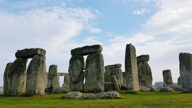 Stonehenge tegen de lucht