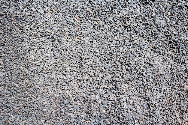 Stones background Floor covered with small stones