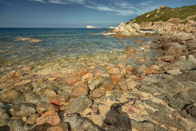 Stones that blend with the sea