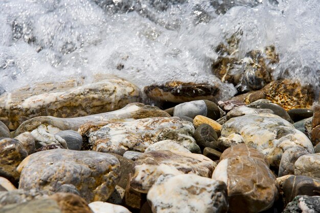 Stones and waves