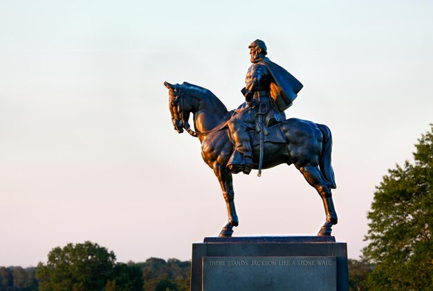 Stonewall Jackson at Manassas Battlefield