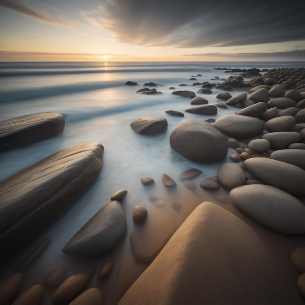 stony beach