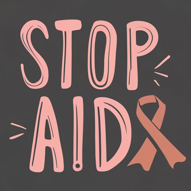 Stop AIDS sign