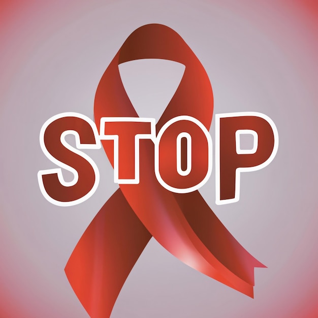 Stop AIDS sign