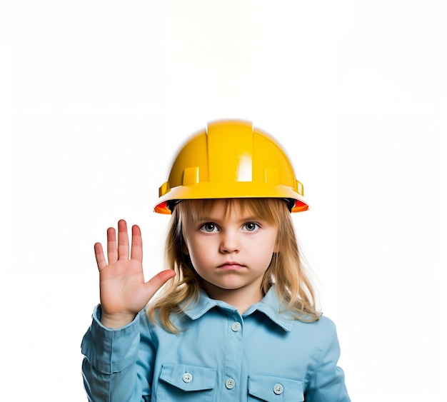 Foto stop al lavoro minorile o giornata mondiale contro il lavoro minorile