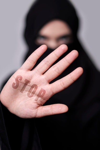 Stop domestic violence against muslim women