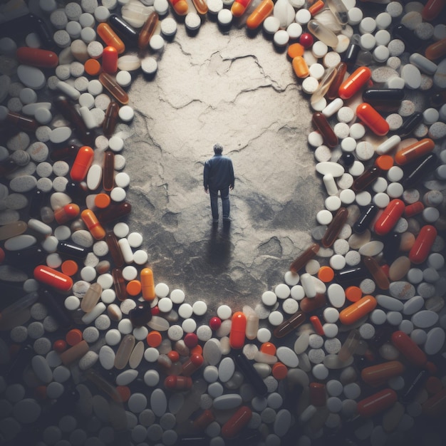 薬物問題を止め 薬物依存症と闘い 治療と支援を通じて問題に対処し 回復を促進する
