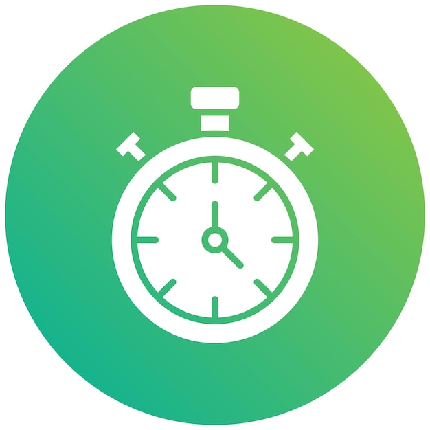 Stop met kijken naar Vector Icon Design Illustration