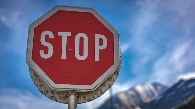 Stop Traffic Sign 