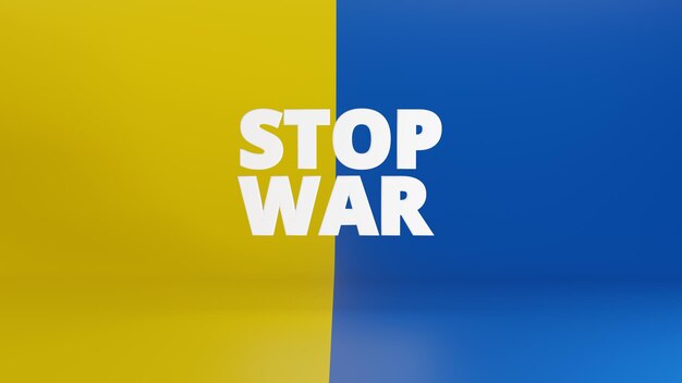 Stop War Ukraine Wallpaper And background Design