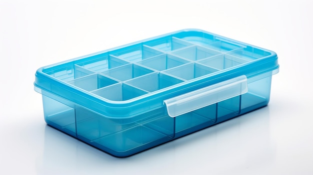 Storage Box on White Background