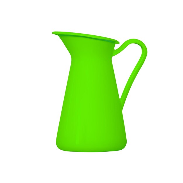 Photo storage for liquids green jug ewer