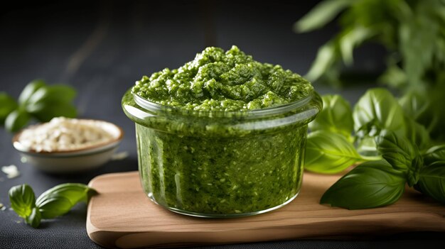 Store bought pesto Generated AI